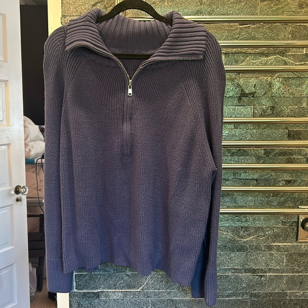 Blue 1/4 Zip